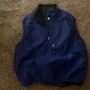 Patagonia vest. Large, blue